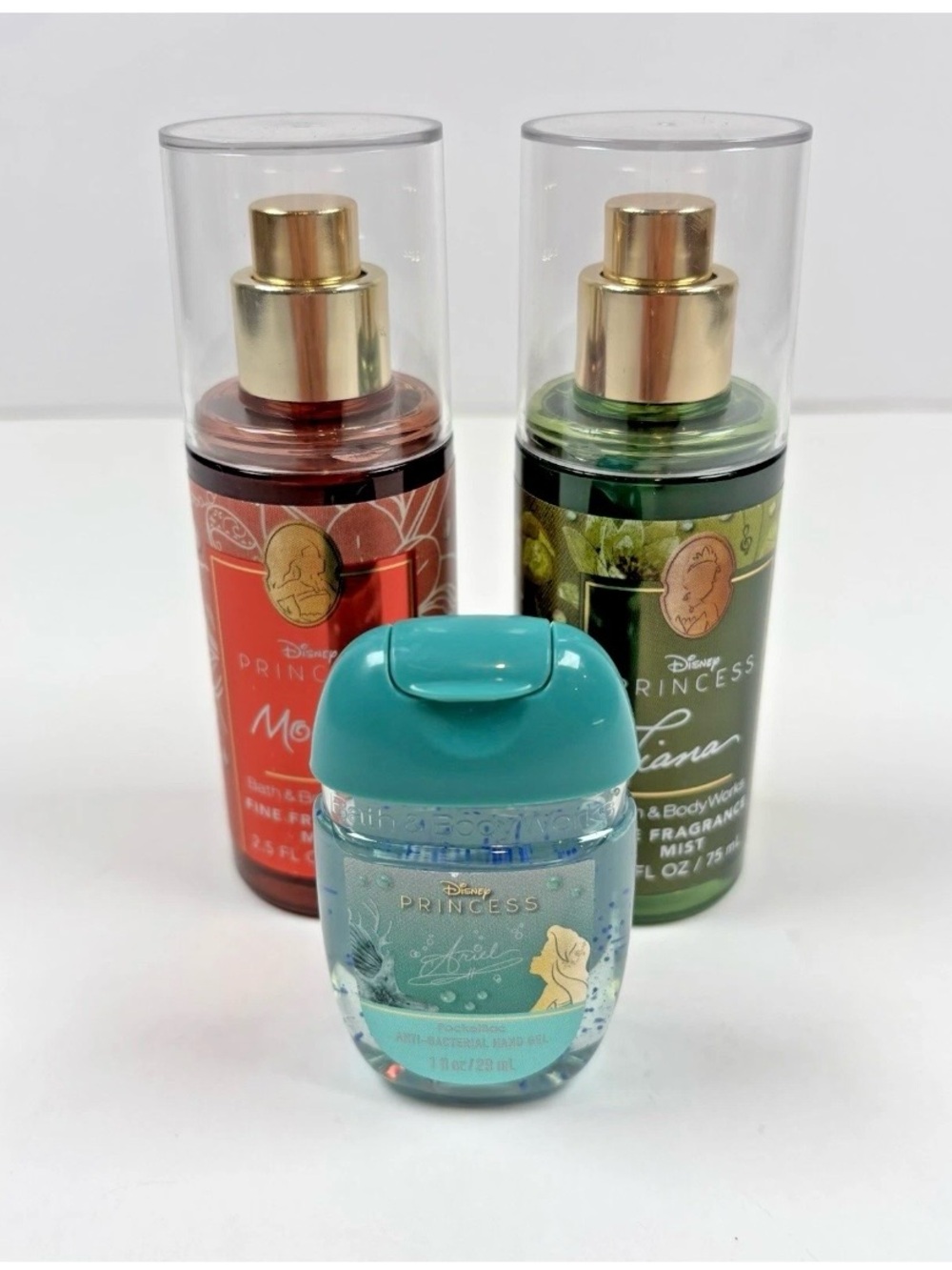 Bath & Body Fragrance Mist Fiona Moana Disney Princess Travel Size 2.5 fl oz